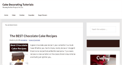 Desktop Screenshot of cakedecoratingtutorials.com